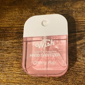 Wish Cherry Pop Hand Sanitizer - Pink and White